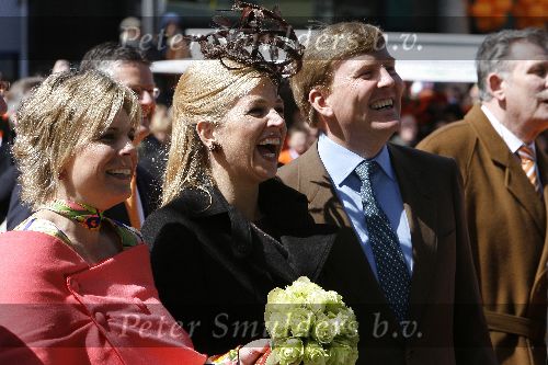 Almere 29 april 2006
Koninginnedag 2006 in Almere en Zeewolde.
Prins Willem Alexander en Maxima