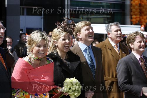 Almere 29 april 2006
Koninginnedag 2006 in Almere en Zeewolde.
Prinses Maxima en Prins Willem Alexander