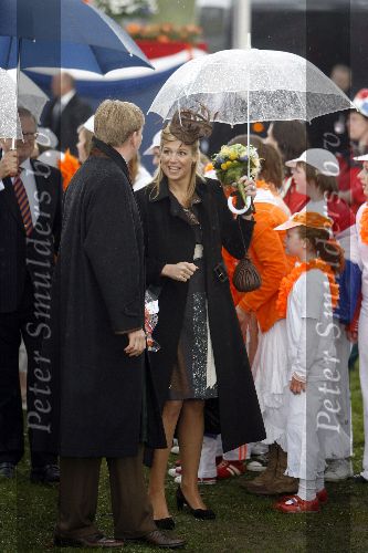Zeewolde 29 april 2006
Koninginnedag 2006 in Almere en Zeewolde.
Prinses Maxima en Prins Willem Alexander