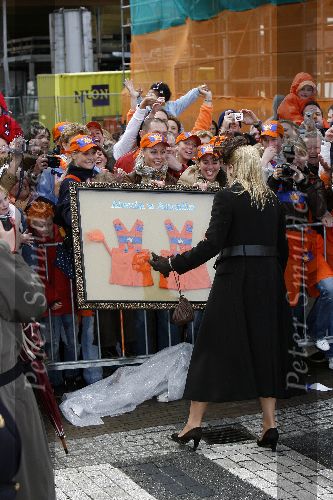 Zeewolde 29 april 2006
Koninginnedag 2006 in Almere en Zeewolde.
Prinses Maxima