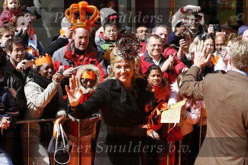 Almere 29 april 2006
Koninginnedag 2006 in Almere en Zeewolde.
Prinses Maxima