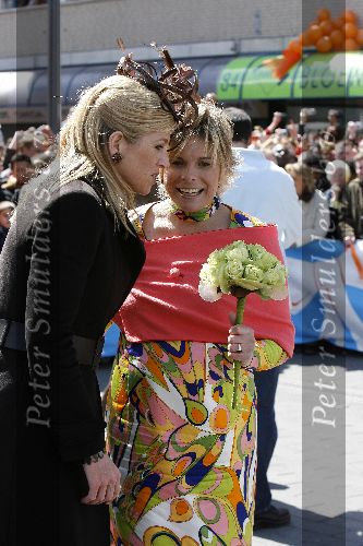 Almere 29 april 2006
Koninginnedag 2006 in Almere en Zeewolde.
Prinses Maxima en Prinses Laurentien
