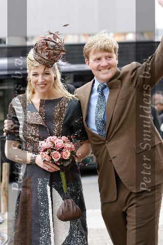 Almere 29 april 2006
Koninginnedag 2006 in Almere en Zeewolde.
Prinses Maxima en Prins Willem Alexander