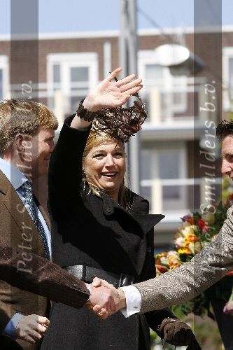 Almere 29 april 2006
Koninginnedag 2006 in Almere en Zeewolde.
Prinses Maxima en Prins Willem Alexander