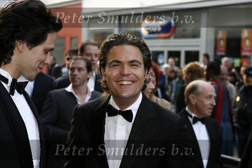 Amsterdam 26 april 2006
premiere Mission Impossible in Tuschinski.
Mike Starink met een vriend