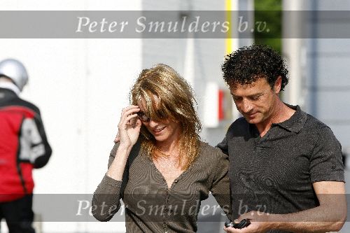 Amersfoort 12 mei 2006
Milika Peterzon samen met haar nieuwe vriend Jurgen Smit