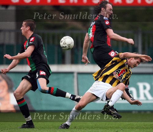 Nijmegen, 3 Mei 2006 Wedstrijd in de Play offs 2e wedstrijd NEC-Vitesse, eindstand 1-1 Seizoen 2005/2006
Patrick Pothuizen
© foto Edwin van Zandvoort