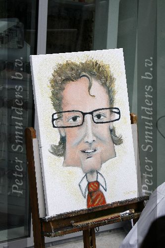 Almere 29 april 2006
Koninginnedag 2006 in Almere en Zeewolde.
 Prins Bernhard jr schilderij
