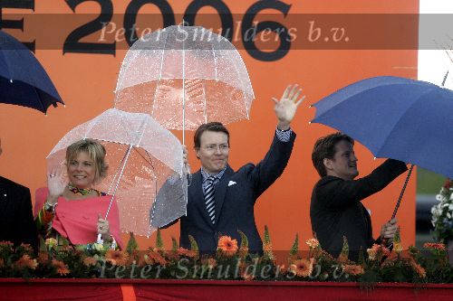 Zeewolde 29 april 2006
Koninginnedag 2006 in Almere en Zeewolde.
 Prinses Laurentien en Prins Constantijn