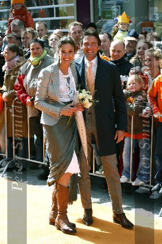 Almere 29 april 2006
Koninginnedag 2006 in Almere en Zeewolde.
Prins Maurits en Prinses Marilene