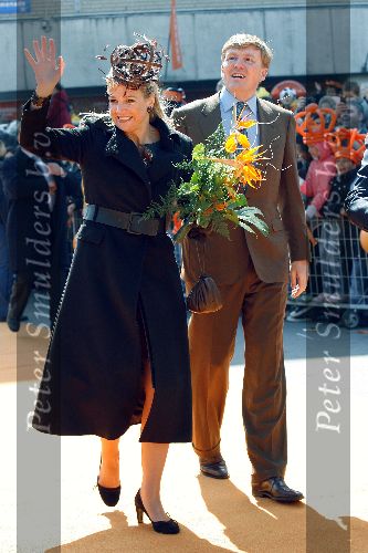 Almere 29 april 2006
Koninginnedag 2006 in Almere en Zeewolde.
Prinses Maxima en Prins Willem Alexander