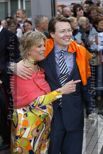 Zeewolde 29 april 2006
Koninginnedag 2006 in Almere en Zeewolde.
 Prinses Laurentien en Prins Constantijn