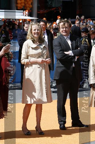Almere 29 april 2006
Koninginnedag 2006 in Almere en Zeewolde.
Prinses Mabel en Prins Friso