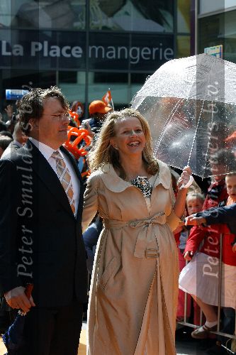 Almere 29 april 2006
Koninginnedag 2006 in Almere en Zeewolde.
Prinses Mabel en Prins Friso
