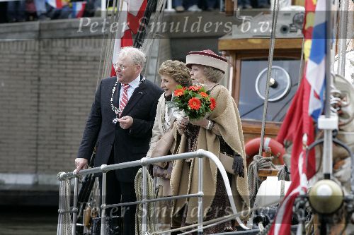Almere 29 april 2006
Koninginnedag 2006 in Almere en Zeewolde.
Prinses Margriet en Koningin Beatrix