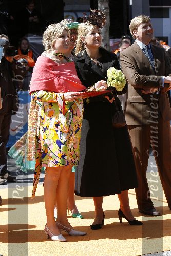 Almere 29 april 2006
Koninginnedag 2006 in Almere en Zeewolde.
Prinses Maxima en Prins Willem Alexander en Prinses Laurentien