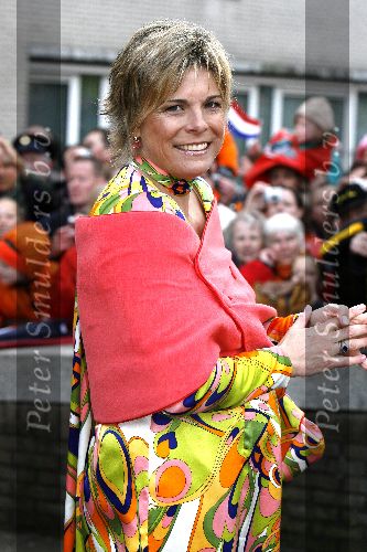 Zeewolde 29 april 2006
Koninginnedag 2006 in Almere en Zeewolde.
 Prinses Laurentien en Prins Constantijn