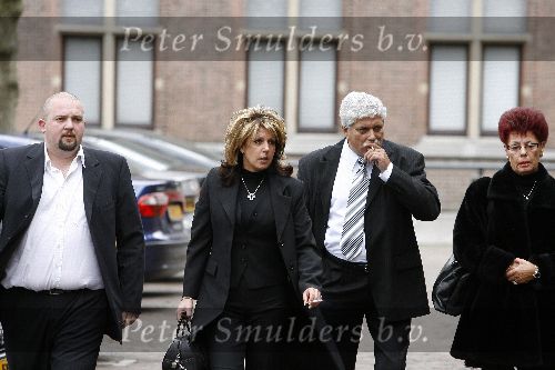 Utrecht 14 april 2006
Begrafenis Wout v Dodeweerd.
Rachel hazes met ouders