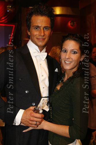 Hilversum 21 april 2006
Dancing with teh stars in studio 23
Remco Bastiaansen met zijn vriendin