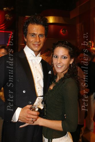 Hilversum 21 april 2006
Dancing with teh stars in studio 23
Remco Bastiaansen met zijn vriendin