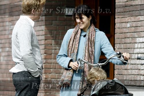Amsterdam 20 april 2006
Susan Visser met haar man Roef Ragas