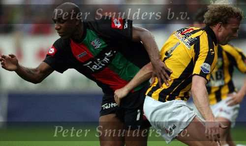 Nijmegen, 3 Mei 2006 Wedstrijd in de Play offs 2e wedstrijd NEC-Vitesse, eindstand 1-1 Seizoen 2005/2006
Romano Denneboom
© foto Edwin van Zandvoort