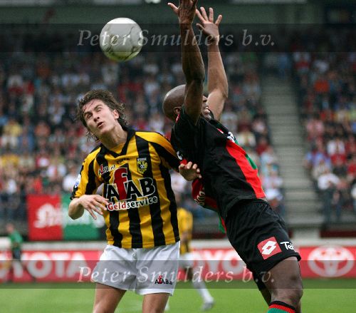 Nijmegen, 3 Mei 2006 Wedstrijd in de Play offs 2e wedstrijd NEC-Vitesse, eindstand 1-1 Seizoen 2005/2006
Romano denneboom
© foto Edwin van Zandvoort