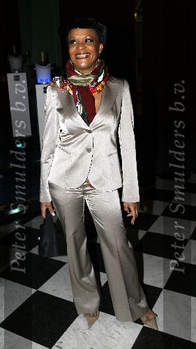 Amsterdam 6 maart 2006
Modeshow Ronald Kolk in hotel Krasnapolsky.
Ruth Jacoth en Humphrey Cambell