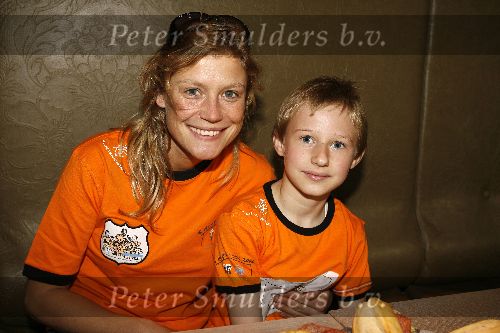Amsterdam 23 april 2006
Voetballen voor SOS kinderdorpen in Amsterdam.
 Sophie Hilbrands