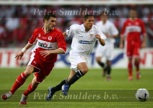 Eindhoven, 10 Mei 2006 Finale UEFA Cup Seizoen 2005/2006 tussen Middlesbrough FC-FC Sevilla, eindstand 0-4
Stuart Parnaby
© Edwin van Zandvoort