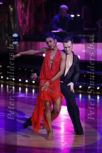 Hilversum 7 mei 2006
Dancing with the stars.
Sylvana Simons dansend