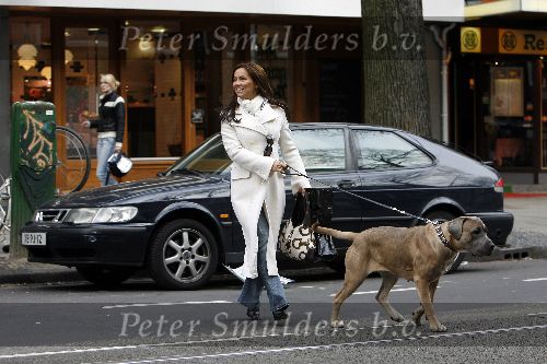 Amsterdam 21 april 2006
Tatjana met haar hond