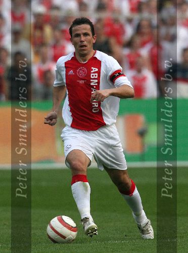Rotterdam, 7 Mei 2006
Finale KNVB Beker AJAX-PSV, eindstand 2-1
Tomas Galasek in zijn laatste wedstrijd voor AJAX
© Foto Edwin an Zandvoort