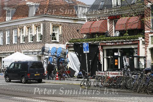 Amsterdam 25 april 2006
Opnames commercial van UPS met de acteur Jean Reno in Amsterdam