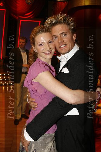 Hilversum 21 april 2006
Dancing with teh stars in studio 23
Winston Post en Denise