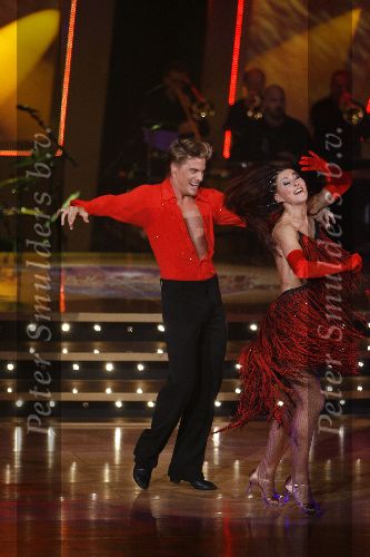 Hilversum 22 april 2006
Dancing with the stars in studio 23
Winston Post met danspartner