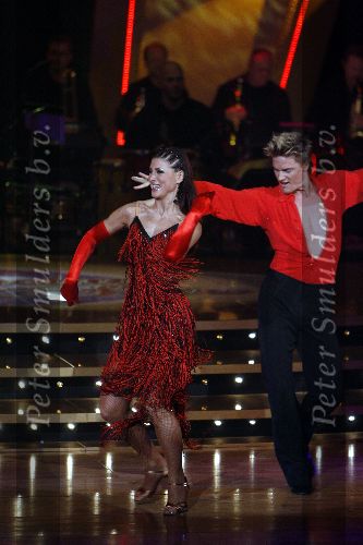 Hilversum 22 april 2006
Dancing with the stars in studio 23
Winston Post met danspartner