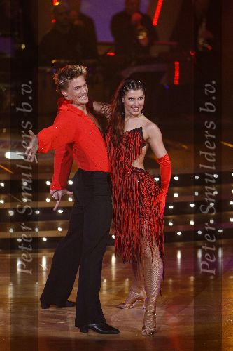 Hilversum 22 april 2006
Dancing with the stars in studio 23
Winston Post met danspartner