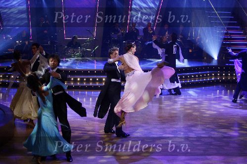 Hilversum 22 april 2006
Dancing with the stars in studio 23
Winston Post met danspartner