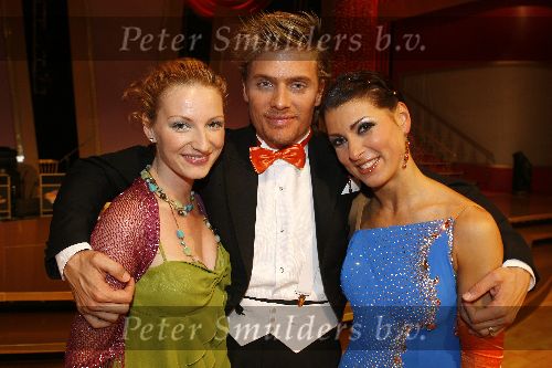 Hilversum 30 april 2006
Dancing with the stars.
Winston Post met zijn vrouw Denise en danspartner