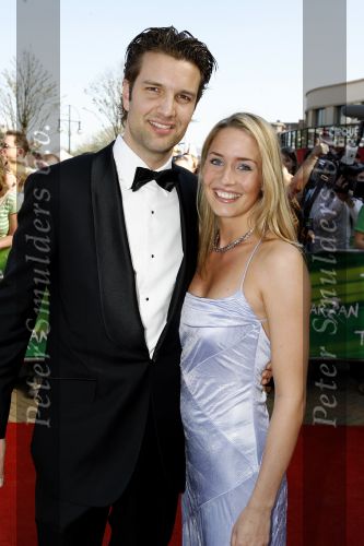 Scheveningen 15 april 2007
Premiere Tarzan in het circus theater.  Bas Muijs met vriendin