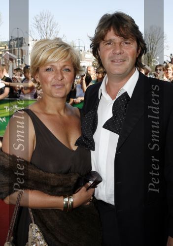 Scheveningen 15 april 2007
Premiere Tarzan in het circus theater. 
Caroline Tensen met vriend Peter Gallas