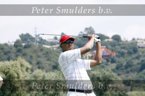 Marbella 27 april 2007
Jack v Gelder en Danny Blind   bij golf wedstrijd van Alex beleggingen.  Celso dos Santos