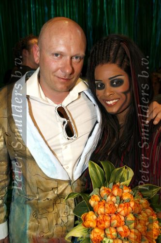Scheveningen 15 april 2007
Premiere Tarzan in het circus theater. Chaira Borderslee en haar vriend Pim Smit