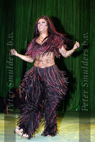 Scheveningen 15 april 2007
Premiere Tarzan in het circus theater. Chaira Boirderslee