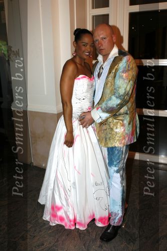 Scheveningen 15 april 2007
Premiere Tarzan in het circus theater. Pim Smit en Chaira Borderslee