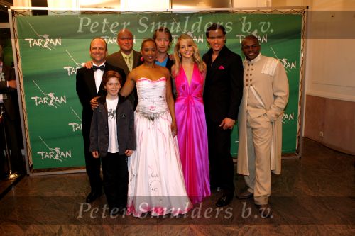 Scheveningen 15 april 2007
Premiere Tarzan in het circus theater. Chantal janzen   Ron Link Chaira Borderslee Jeroen Phaff en rest van de cast
Peter Smulders bv