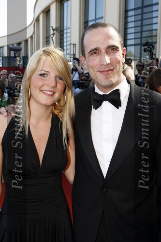 Scheveningen 15 april 2007
Premiere Tarzan in het circus theater. Vriend Chantal Janzen met zijn dochter