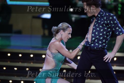 Baarn 7 april 2007
Opnames dancing with the stars. Fabienne de Vries.
