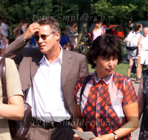 Amsterdam 25 augustus 2001
Begrafenis van Sylvia Millecam op Westgaarde.
Fons de Poel